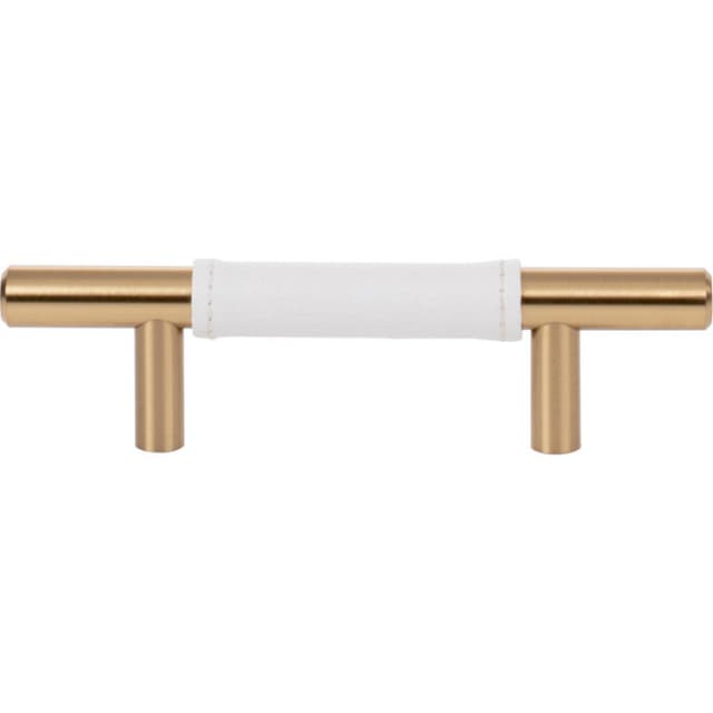 Top Knobs Zanzibar Series 3" (76 mm) Center to Center Warm Brass Pull, - 280-WT-WB