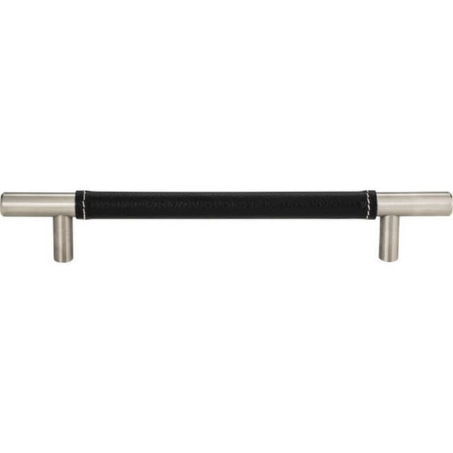 Top Knobs Zanzibar Series 6-5/16" (160 mm) Center to Center Brushed Nickel Pull, - 281-BL-BRN