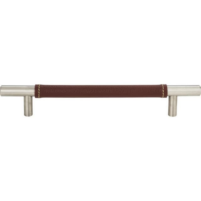 Top Knobs Zanzibar Series 6-5/16" (160 mm) Center to Center Brushed Nickel Pull, - 281-OW-BRN