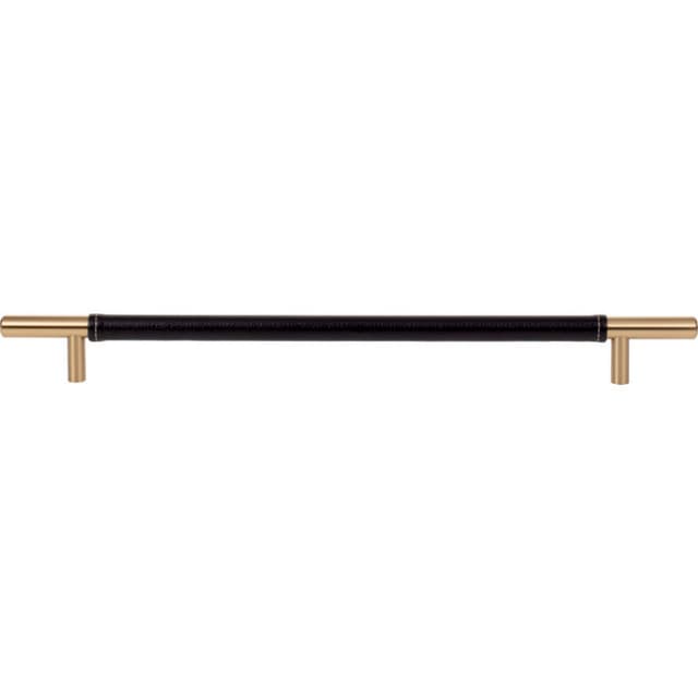 Top Knobs Zanzibar Series 11-5/16" (287 mm) Center to Center Warm Brass Pull, - 282-BL-WB