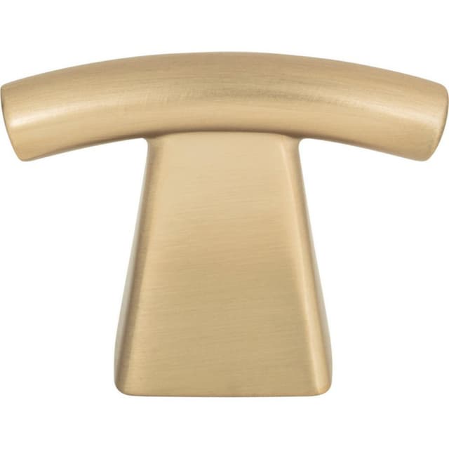 Top Knobs Fulcrum Series 1-1/2 in (38 mm) L x 5/16 in (8 mm) W Champagne Knob, - 305-CM