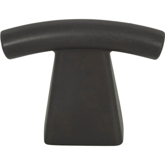 Top Knobs Fulcrum Series 1-1/2 in (38 mm) L x 5/16 in (8 mm) W Modern Bronze Knob, - 305-MB