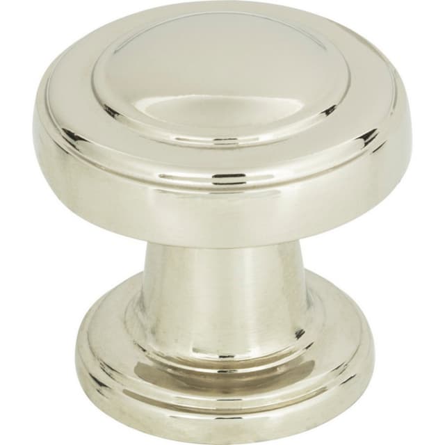 Top Knobs Bronte Series 1-1/8" (28.5 mm) Diameter Polished NickelKnob, - 313-PN
