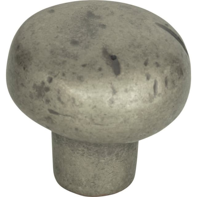 Top Knobs Distressed Series 1-3/8" (35 mm) Diameter PewterKnob, - 331-P