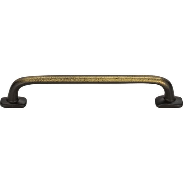 Top Knobs Distressed Series 5-1/16" (128 mm) Center to Center Antique Bronze Pull, - 334-ABZ