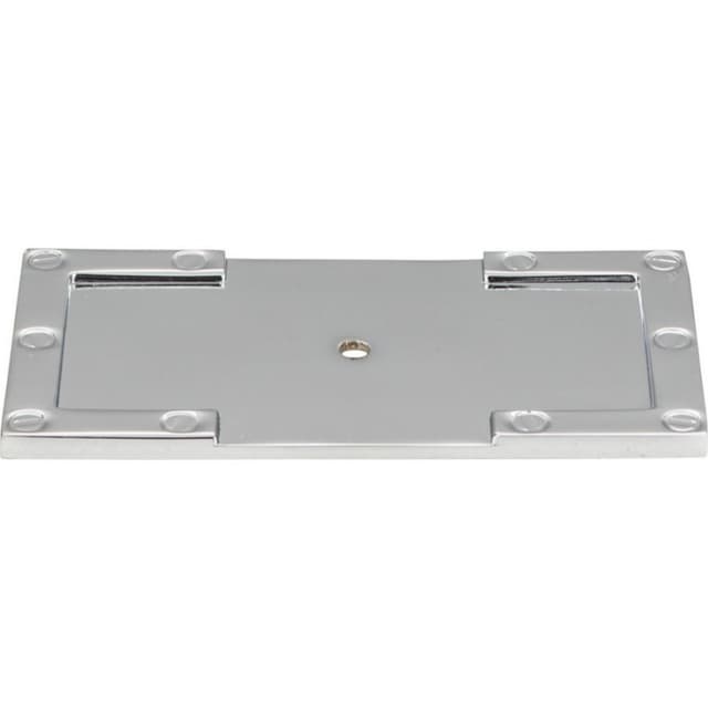 Campaign L-Bracket Backplate 3-11/16" Long Polished Chrome Atlas Homewares