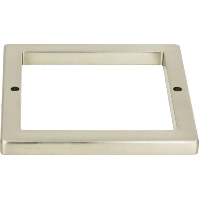 Tableau Square Base 3" Center to Center Brushed Nickel Atlas Homewares