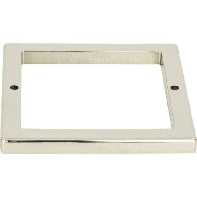 Tableau Square Base 3" Center to Center Polished Nickel Atlas Homewares