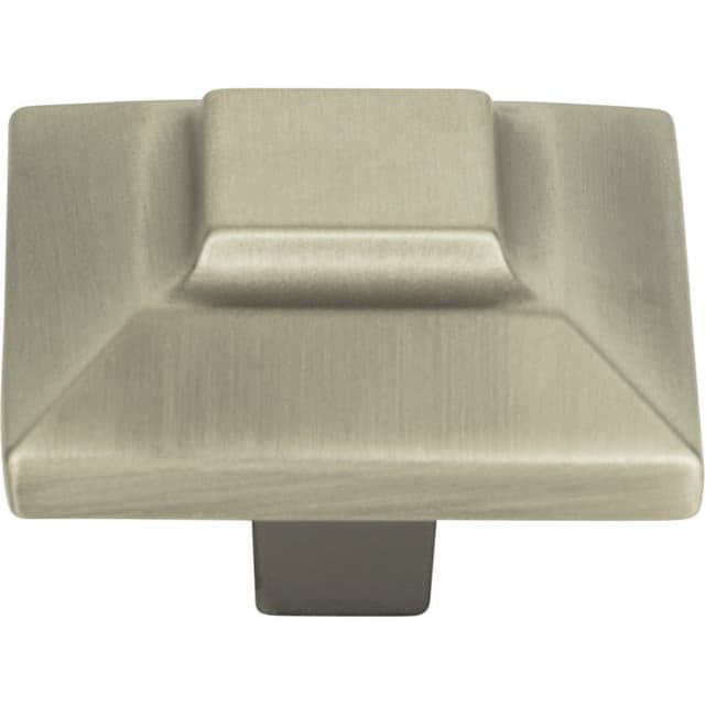 Top Knobs Trocadero Series 1-1/2 in (38 mm) L x 1-1/2 in (38 mm) W Pewter Knob, - 4002-P