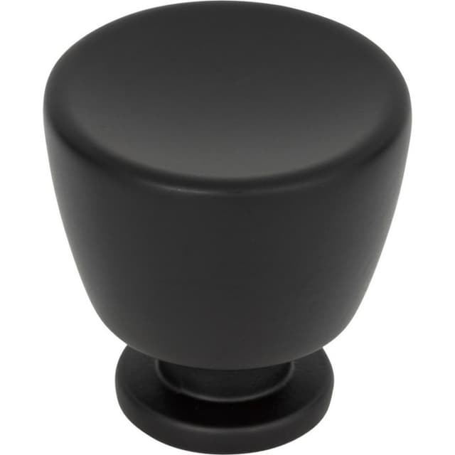 Top Knobs Conga Series 1-1/4" (32 mm) Diameter Matte BlackKnob, - 413-BL
