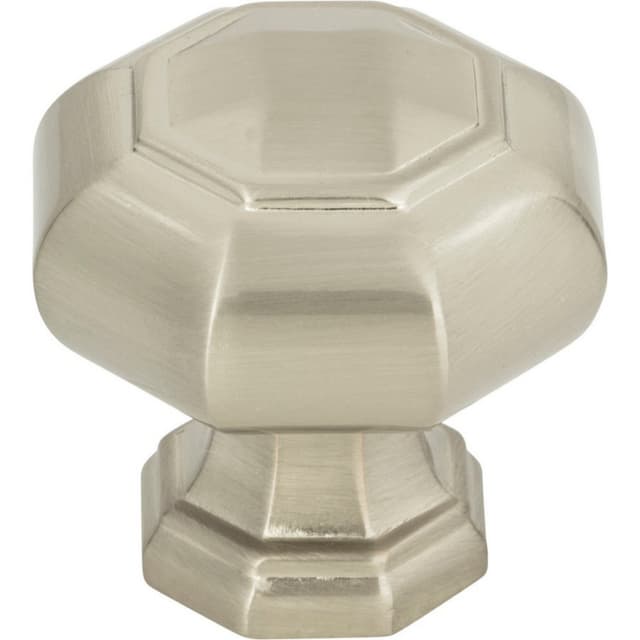 Top Knobs Elizabeth Series 1-1/4" (32 mm) Diameter Brushed NickelKnob, - 418-BRN