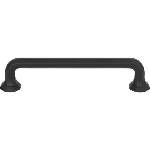 Top Knobs Elizabeth Series 5-1/16" (128 mm) Center to Center Matte Black Pull, - 420-BL