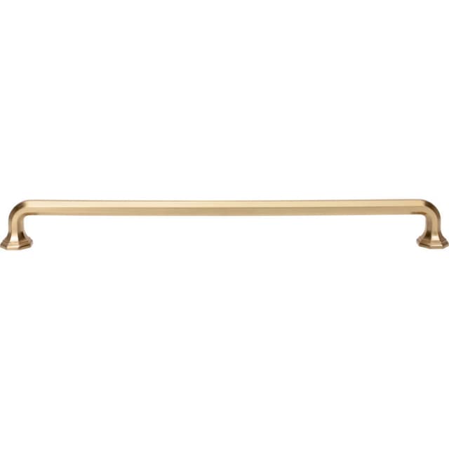 Top Knobs Elizabeth Series Warm Brass 18" (457 mm) Center to Center Appliance Pull, -451-WB