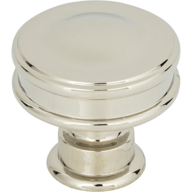 Top Knobs Oskar Series 1-1/4" (32 mm) Diameter Polished NickelKnob, - A100-PN