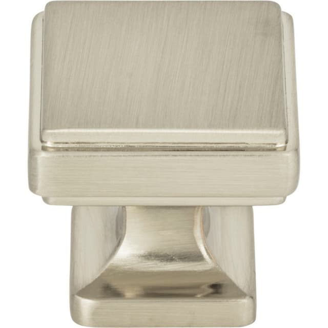 Top Knobs Kate Series 1-1/4 in (32 mm) L x 1-1/4 in (32 mm) W Brushed Nickel Knob, - A201-BRN