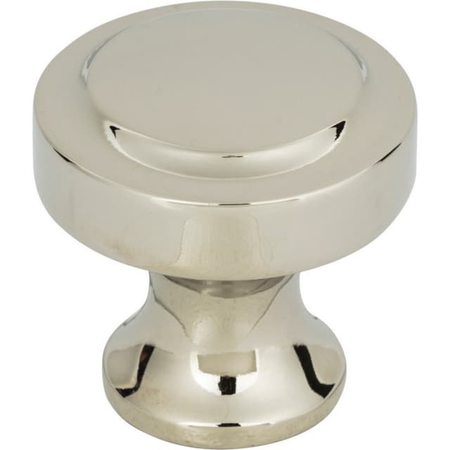 Top Knobs Bradbury Series 1-1/4" (32 mm) Diameter Polished NickelKnob, - A300-PN