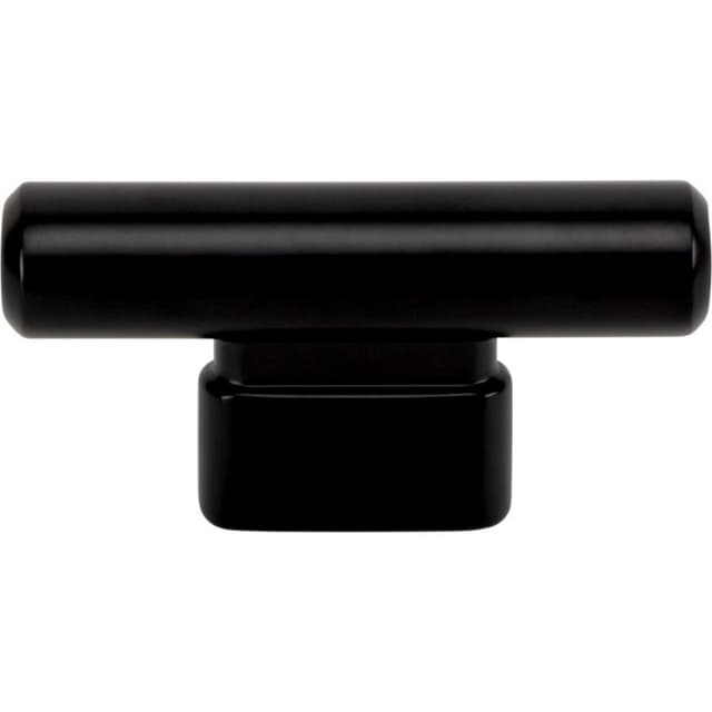 Top Knobs Holloway Series 2-1/2 in (64 mm) L x 1/2 in (13 mm) W Matte Black Knob, - A511-BL