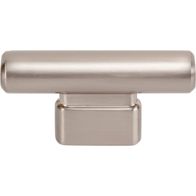 Top Knobs Holloway Series 2-1/2 in (64 mm) L x 1/2 in (13 mm) W Brushed Nickel Knob, - A511-BRN