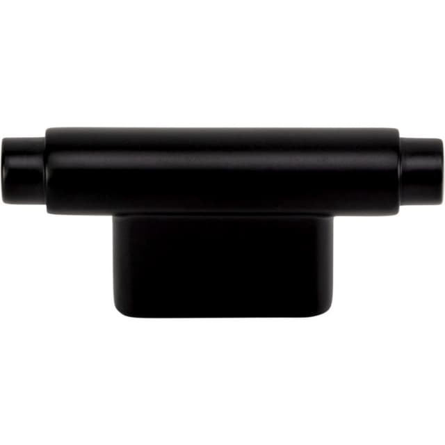 Top Knobs Kayden Series 3 in (76 mm) L x 1/2 in (13 mm) W Matte Black Knob, - A531-BL