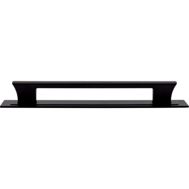 Top Knobs Zander Series Black 12" (305 mm) Center to Center Appliance Pull, A6008-BL