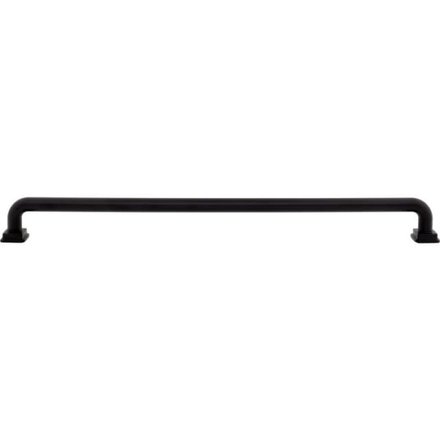 Top Knobs Kimberton Series Black 18" (457 mm) Center to Center Appliance Pull, A6029-BL