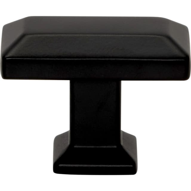 Top Knobs Sweetbriar Lane Series 1-3/8" (35 mm) Diameter Matte BlackKnob, - A661-BL