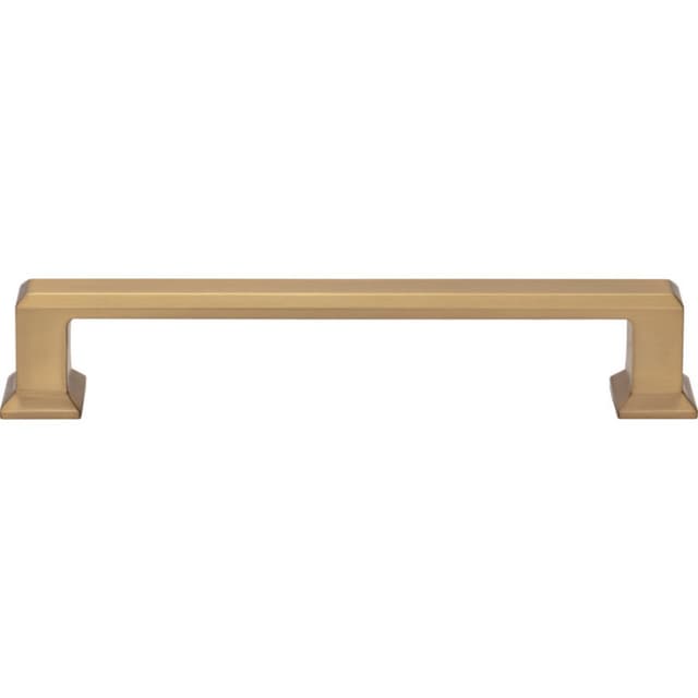 Top Knobs Sweetbriar Lane Series 5-1/16" (128 mm) Center to Center Warm Brass Pull, - A664-WB
