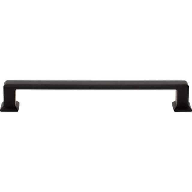 Top Knobs Sweetbriar Lane Series 6-5/16" (160 mm) Center to Center Matte Black Pull, - A665-BL
