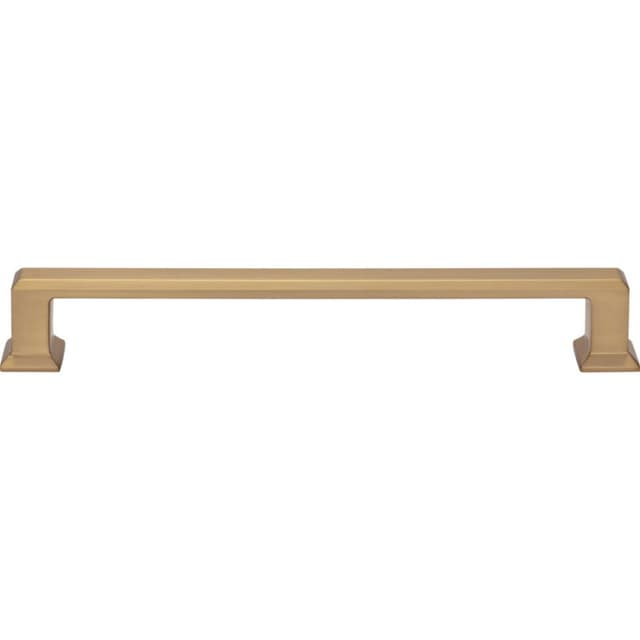 Top Knobs Sweetbriar Lane Series 6-5/16" (160 mm) Center to Center Warm Brass Pull, - A665-WB