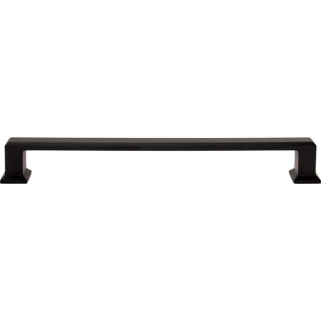 Top Knobs Sweetbriar Lane Series Matte Black 18" (457 mm) Center to Center Appliance Pull, -A670-BL