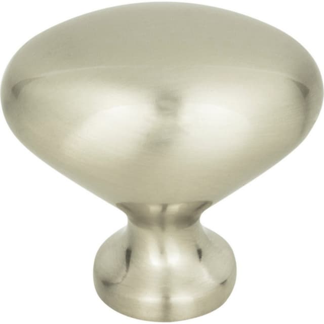 Top Knobs Successi Series 1-1/4 in (32 mm) L x 7/8 in (22 mm) W Brushed Nickel Knob, - A804-BN