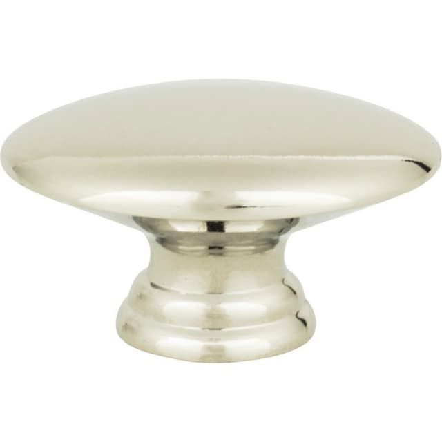 Top Knobs Successi Series 1-1/2 in (38 mm) L x 3/4 in (19 mm) W Polished Nickel Knob, - A817-PN
