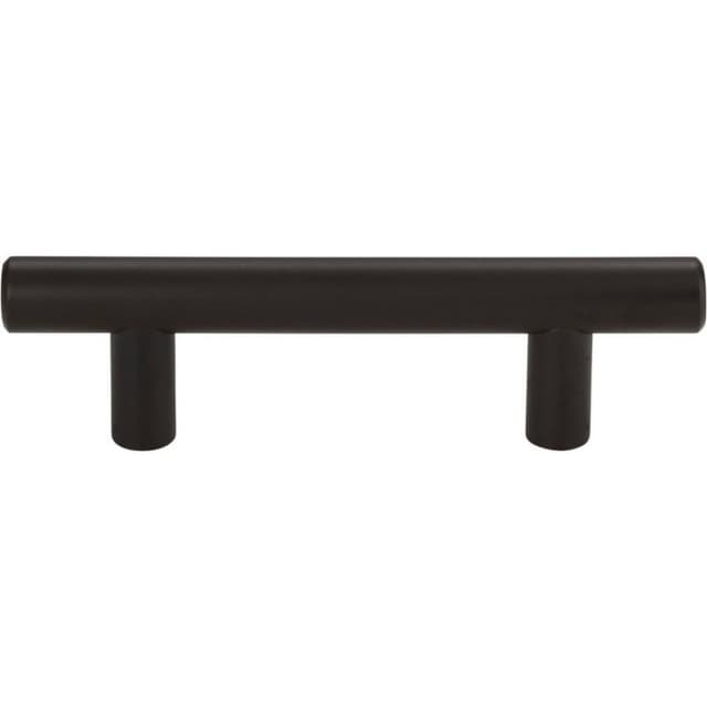 Top Knobs Linea Series 3" (76 mm) Center to Center Aged Bronze Pull, - A822-O