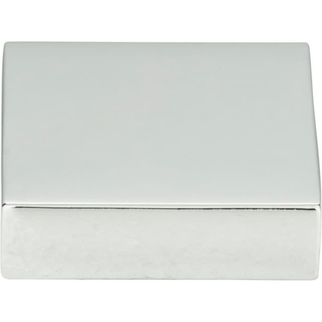 Top Knobs Thin Square Series 1-1/4 in (32 mm) L x 3/8 in (10 mm) W Polished Chrome Knob, - A833-CH