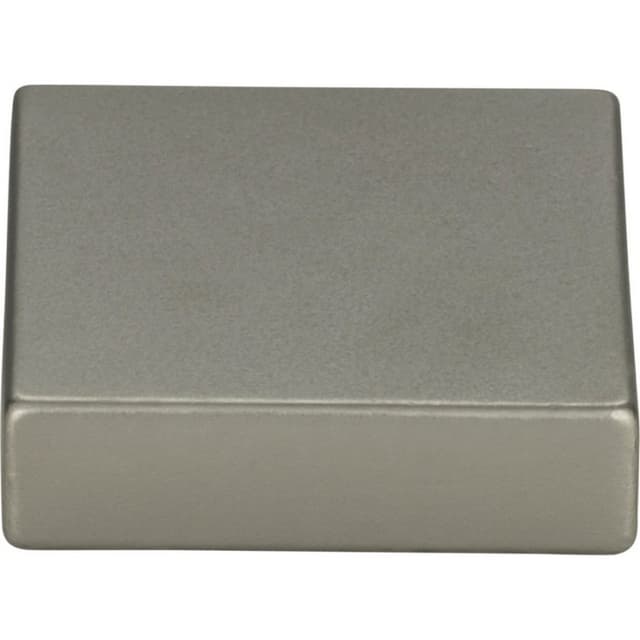 Top Knobs Thin Square Series 1-1/4 in (32 mm) L x 3/8 in (10 mm) W Slate Knob, - A833-SL