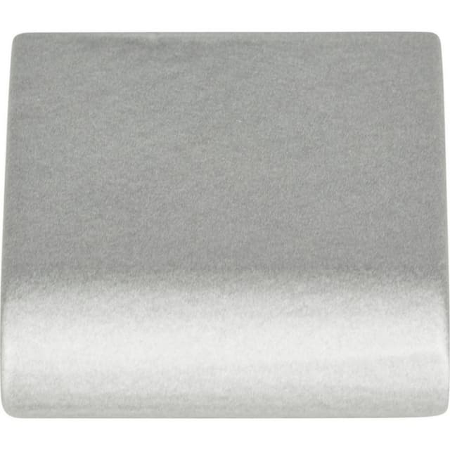 Top Knobs Round Rail Series 1-1/8 in (28.5 mm) L x 1/2 in (12.5 mm) W Matte Chrome Knob, - A877-MC