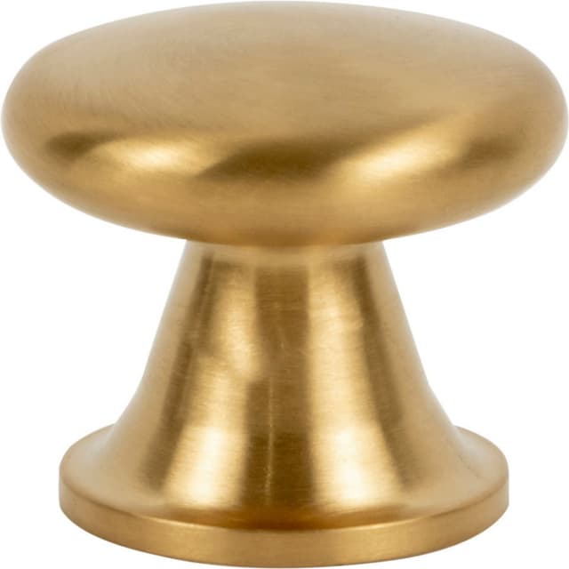 Top Knobs Burbank Series 1-1/8" (29 mm) Diameter Matte GoldKnob, - A969-MG