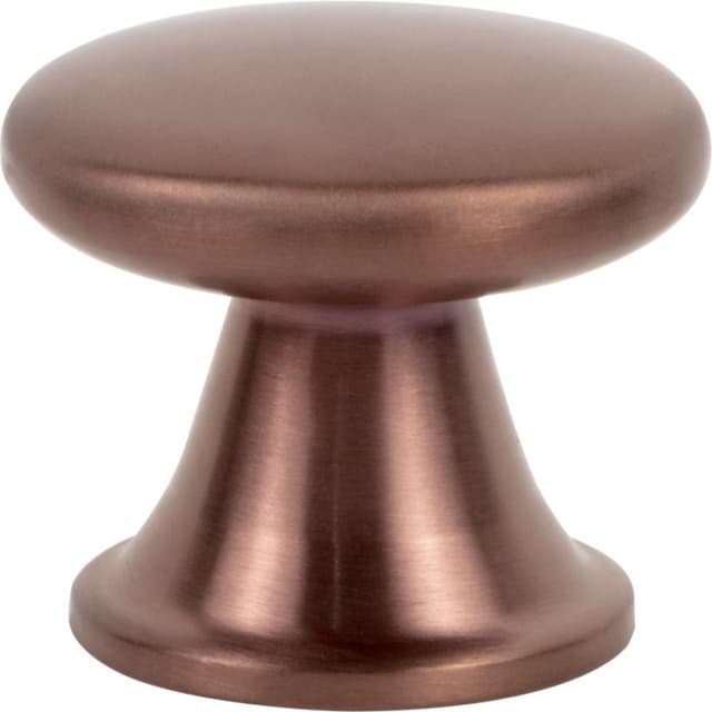 Top Knobs Burbank Series 1-1/8" (29 mm) Diameter Matte Rose GoldKnob, - A969-MRG