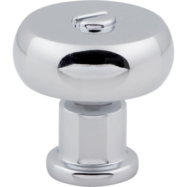 Top Knobs Everitt Series 1-3/16" (30 mm) Diameter Polished ChromeKnob, - A980-CH