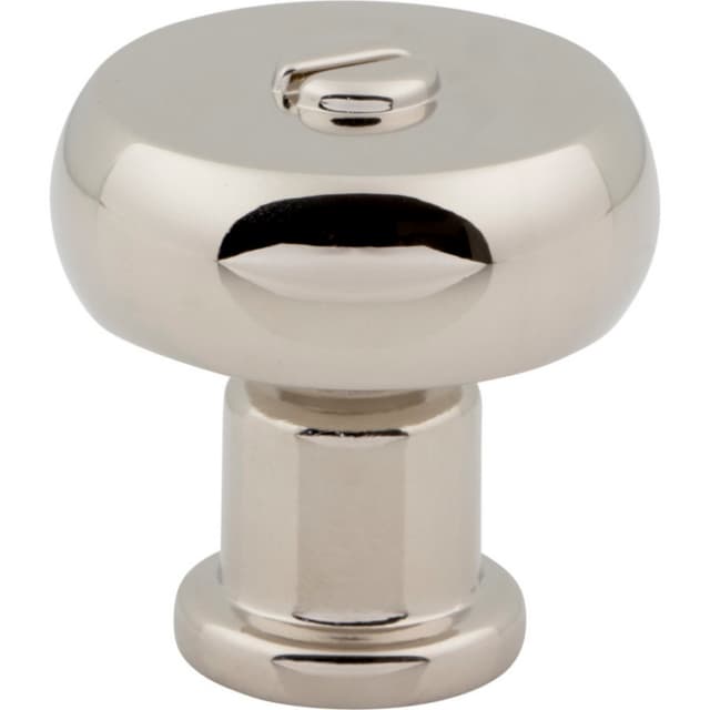 Top Knobs Everitt Series 1-3/16" (30 mm) Diameter Polished NickelKnob, - A980-PN