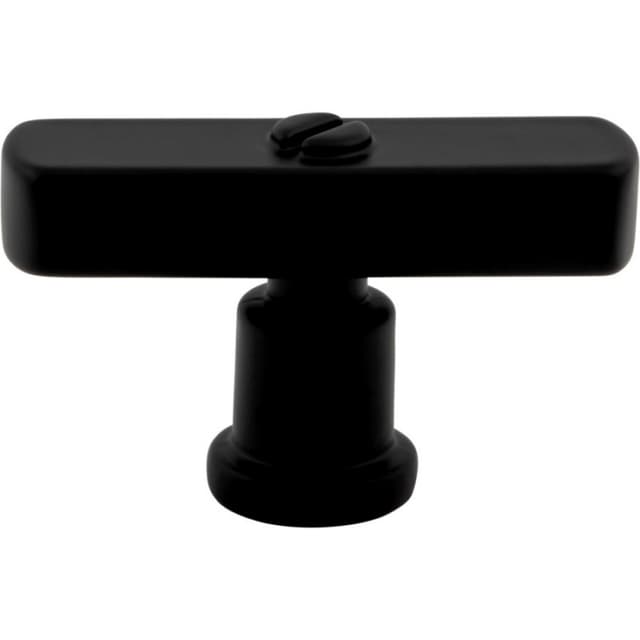 Top Knobs Everitt Series 2 in (51 mm) L x 5/8 in (16 mm) W Matte Black Knob, - A981-BL