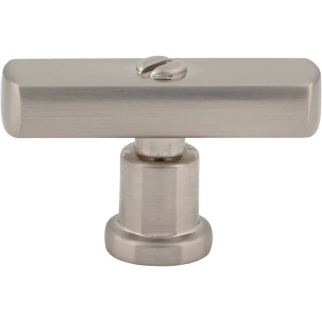 Top Knobs Everitt Series 2 in (51 mm) L x 5/8 in (16 mm) W Brushed Nickel Knob, - A981-BRN