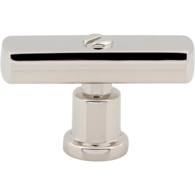 Top Knobs Everitt Series 2 in (51 mm) L x 5/8 in (16 mm) W Polished Nickel Knob, - A981-PN