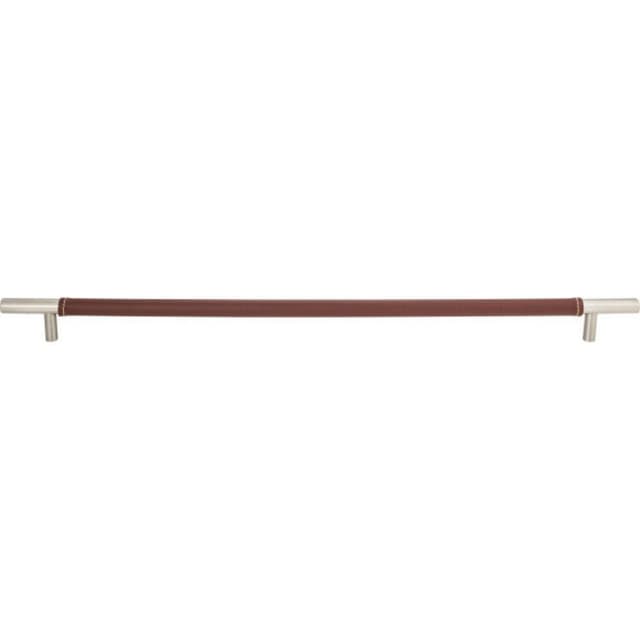 Top Knobs Zanzibar Series Brushed Nickel 17" (432 mm) Center to Center Appliance Pull, -AP05-OW-BRN
