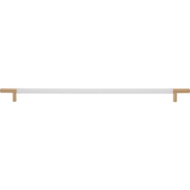 Top Knobs Zanzibar Series Warm Brass 17" (432 mm) Center to Center Appliance Pull, -AP05-WT-WB