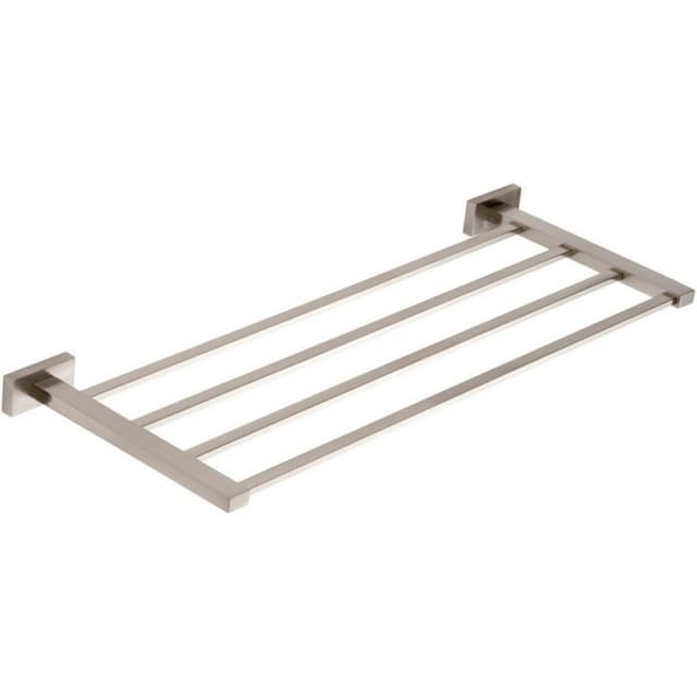 Axel Towel Rack 19-3/4" Center to Center Brushed Nickel - Top Knobs AXRK550-BRN