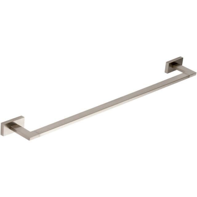 Axel Single Towel Bar 18" Center to Center Brushed Nickel - Top Knobs AXTB450-BRN