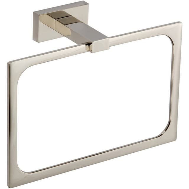 Axel Towel Ring 5-1/2" Wide Polished Nickel - Top Knobs AXTR-PN