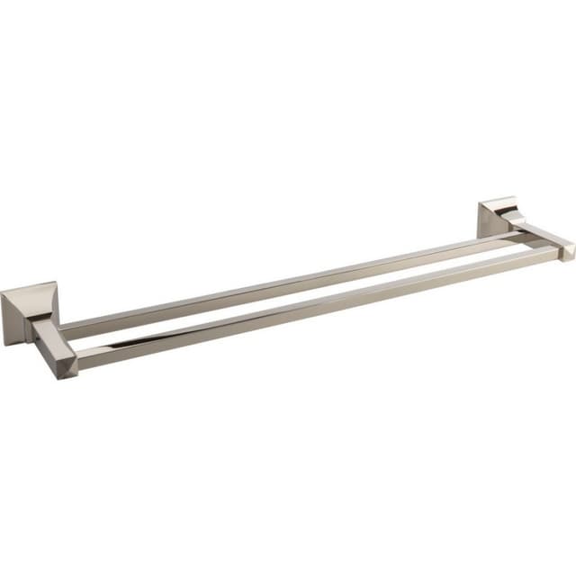 Atlas Homewares , gratitude double towel bar 24" polished nickel gradtb600-pn