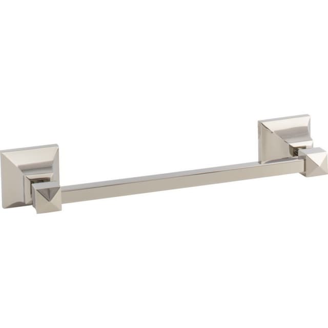 Gratitude Single Towel Bar 12" Center to Center Polished Nickel - Top Knobs GRATR300-PN